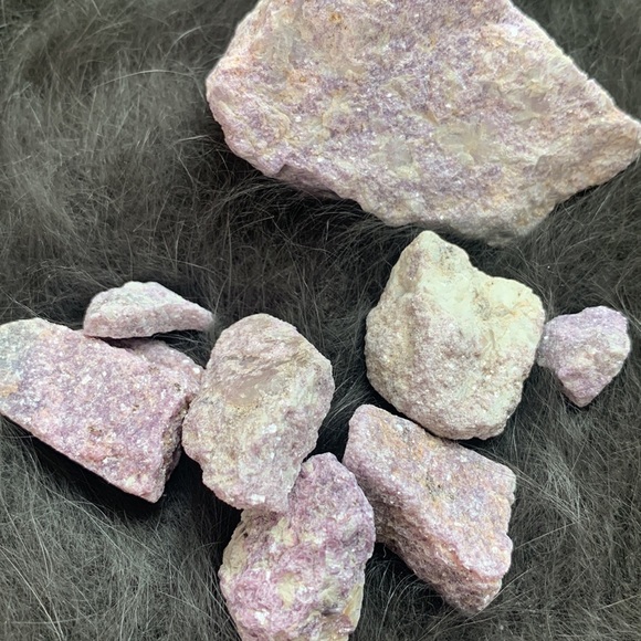 Rough Lepidolite Stone Bundle - Picture 11 of 11